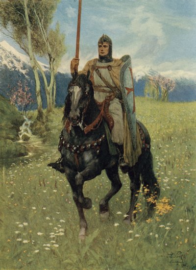 Thus it was that Parsifal began his pilgrimage by Ferdinand Lecke